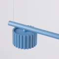 Żyrandol AURA 4 błękitna Gx53 SL.2710 SOLLUX