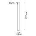 Kinkiet zewnętrzny HIKONE Garden 200cm 4000K 9928 SHILO