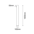 Kinkiet zewnętrzny HIKONE Garden 100cm 9923 3000K SHILO
