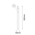 Słupek ogrodowy SAGA Garden 80cm 9920 SHILO