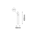 Słupek ogrodowy SAGA Garden 40cm 9918 SHILO