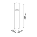 Słupek ogrodowy FUKU Garden 80cm 9917 SHILO