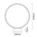 Lampa ogrodowa ABIRA Garden 87cm 9915 4000K SHILO