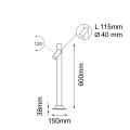 Lampa stojąca ogrodowa GOSEN Garden 9909 SHILO