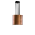 Lampa wisząca IHI - Czarna-miedziany (480 mm) 9493 (Dohar) Antigo