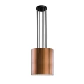 Lampa wisząca IHI - Czarna-miedziany (480 mm) 9493 (Dohar) Antigo