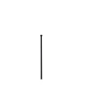 Spot tuba rurka wpuszczana alha T - Czarna (800 mm) 9073 Antigo