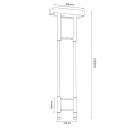 Lampa wisząca ALHA S LED barwa neutralna 4000K 9072 SHILO DOHAR