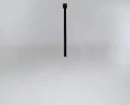 Spot tuba rurka wpuszczana ALHA Y BLACK czarna 9001 70cm SHILO DOHAR
