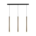 Lampa wisząca Akadi 3 - Mosiądz polerowany-czarna (700 mm) 8885 (Amplex) Antigo