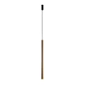 Lampa wisząca Akadi 1 - Mosiądz polerowany-czarna (700 mm) 8883 (Amplex) Antigo