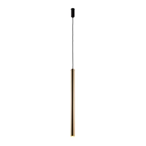 Lampa wisząca Akadi 1 - Mosiądz polerowany-czarna (700 mm) 8883 (Amplex) Antigo