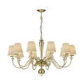 Lampa wisząca Lilosa 10 - Mosiądz polerowany (970 mm) 8683 (Amplex) Antigo