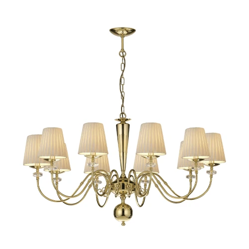 Lampa wisząca Lilosa 10 - Mosiądz polerowany (970 mm) 8683 (Amplex) Antigo