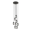 Lampa wisząca ruchoma LED FUROKU czarna 8539 4000K SHILO