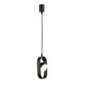 Lampa wisząca ruchoma LED FUROKU czarna 8537 4000K SHILO