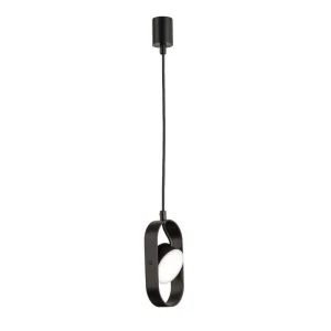 Lampa wisząca ruchoma LED FUROKU czarna 8537 4000K SHILO