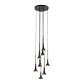 Lampa wisząca LED KANZAKI czarna 8533 4000K SHILO