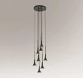 Lampa wisząca LED KANZAKI czarna 8533 4000K SHILO