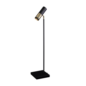 Lampa stołowa Kavos - Mosiądz polerowany-czarna (900 mm) 8376 (Amplex) Antigo