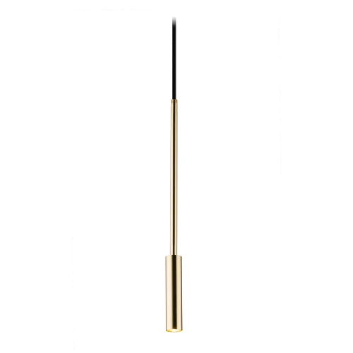 Lampa wisząca Lara 1 - Mosiądz polerowany-czarna (1700 mm) 8346 (Amplex) Antigo