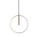 Lampa wisząca Faro okrąg - Mosiądz polerowany (320 mm) 8290 (Amplex) Antigo