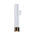 Kinkiet Eido 1 - Biały-patyna mat (350 mm) 8269 (Amplex) Antigo