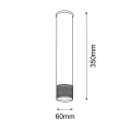 Plafon Eido - Biały-patyna mat (350 mm) 8251 (Amplex) Antigo
