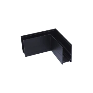 Łącznik "L" natynkowy do szynoprzewodu magnetycznego KOMATSU czarny 6517 SHILO