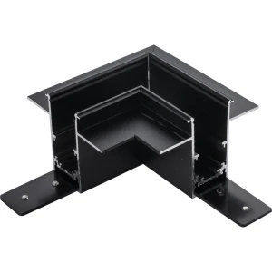 Łącznik "L" wpuszczany do szynoprzewodu magnetycznego KOMATSU czarny 6509 SHILO