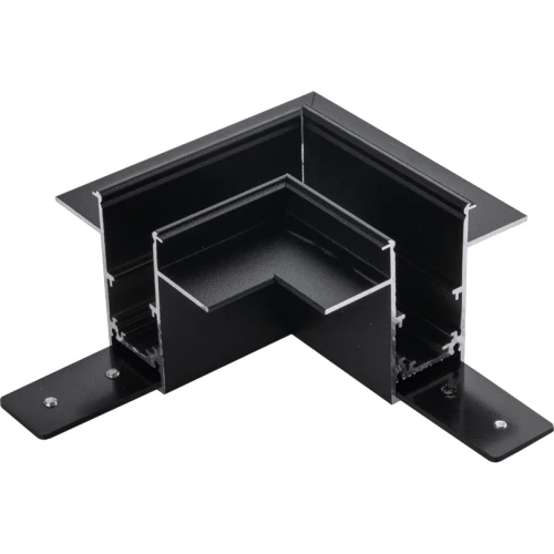 Łącznik "L" wpuszczany do szynoprzewodu magnetycznego KOMATSU czarny 6509 SHILO