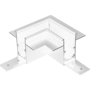 Łącznik "L" wpuszczany do szynoprzewodu magnetycznego KOMATSU biały 6508 SHILO