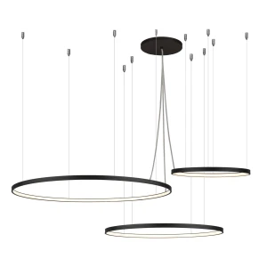 Lampa wisząca czarna AGARI MULTI barwa neutralna 4000K 5431 SHILO