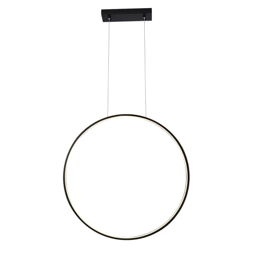 Lampa wisząca AGARO 87cm czarna 5312 barwa neutralna 4000K SHILO