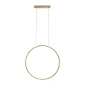 Lampa wisząca AGARO zlota 57cm 5305 4000K Shilo