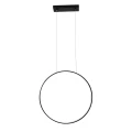 Lampa wisząca AGARO 57cm czarna 5302 barwa neutralna 4000K SHILO