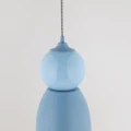 TIGALI 4 - lampa zwieszana - niebieski denim 5244 - Antigo