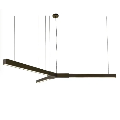 Lampa wisząca TRIKAL Z mosiądz patyna mat - średnica 214 cm - 3000K 5224 ANTIGO