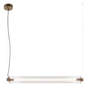 Lampa wisząca MEREZI 4 mosiądz patyna mat - 3000K 5219 ANTIGO