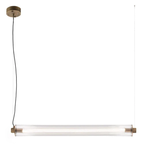 Lampa wisząca MEREZI 4 mosiądz patyna mat - 3000K 5219 ANTIGO