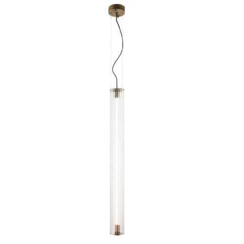 Lampa wisząca MEREZI 1 mosiądz patyna mat - 3000K 5216 ANTIGO