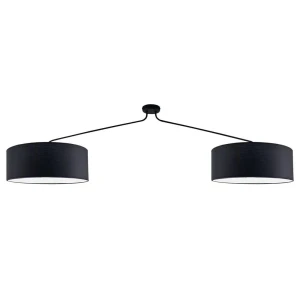Lampa wisząca Lamego 2 Z - Czarna (1900 mm) 5194 (Shilo) Antigo