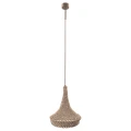 Lampa wisząca Mahaka 1 - Beżowa (260 mm) 5178 (Shilo) Antigo
