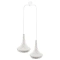 Lampa wisząca Mahaka 2 - Biała (500 mm) 5176 (Shilo) Antigo