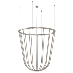 Lampa wisząca no. moon O Z - Platyna mat (800 mm) 5142 (Shilo) Antigo