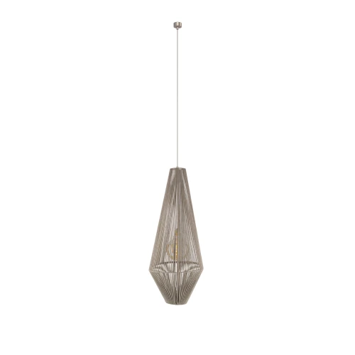 Lampa wisząca Hagata 3 - Beżowa (300 mm) 5129 (Shilo) Antigo