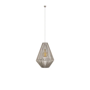 Lampa wisząca Hagata 1 - Beżowa (400 mm) 5127 (Shilo) Antigo