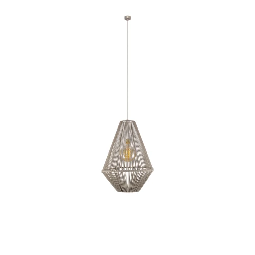 Lampa wisząca Hagata 1 - Beżowa (400 mm) 5127 (Shilo) Antigo