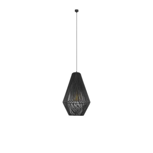 Lampa wisząca Hagata 1 - Szara (400 mm) 5124 (Shilo) Antigo