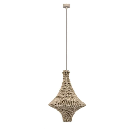 Lampa wisząca Alda S - Beżowa (300 mm) 5117 (Shilo) Antigo